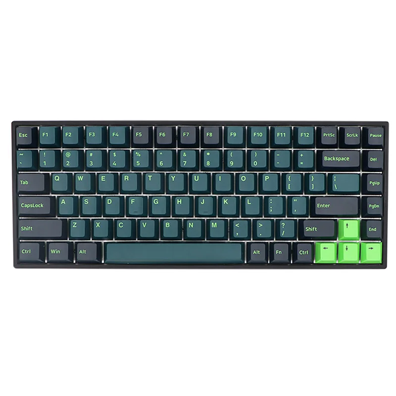 

160 клавиши, звуковые колпачки клавиш, два цвета, сублимация краски PBT для механических брелоков, колпачки переключателей вишневого цвета