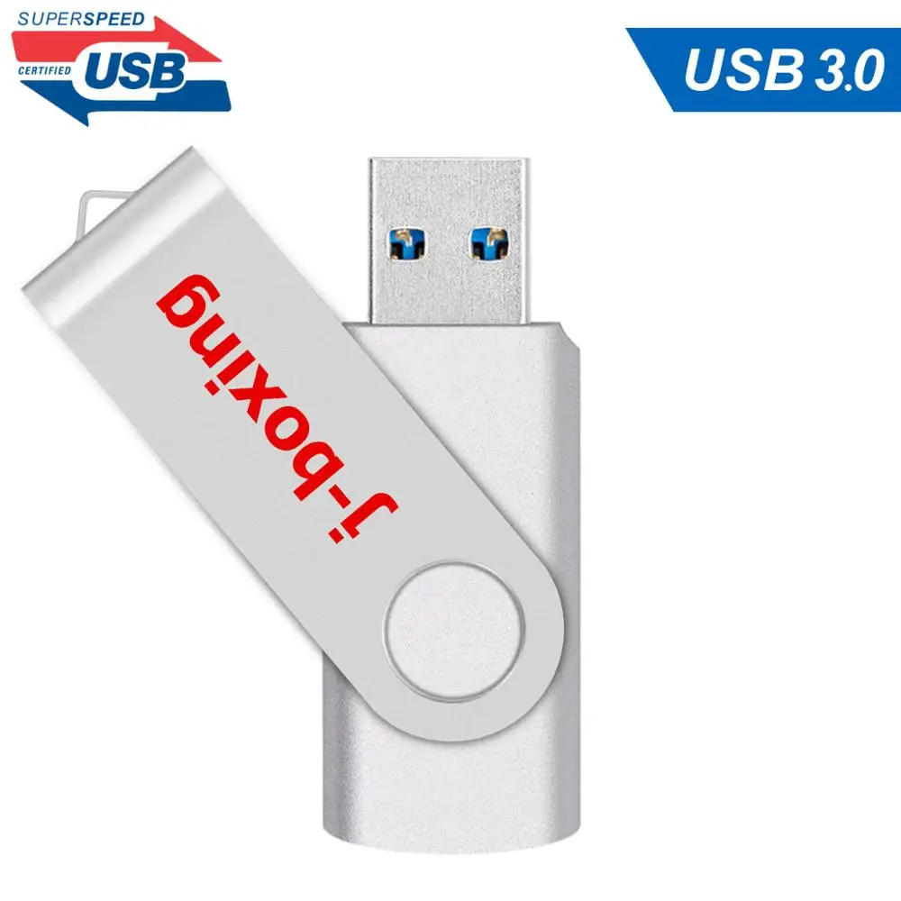 Металлический флеш накопитель J boxing 32 ГБ USB 3 0 16 64 ГБ|USB флэш-накопители| |