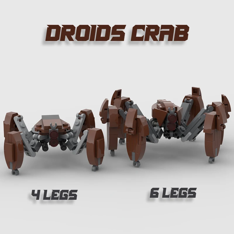 

Star Movie Droid Building Blocks Space Battle Droids Crab Bricks Toys For Children Gifts Four Legs And Six Legs