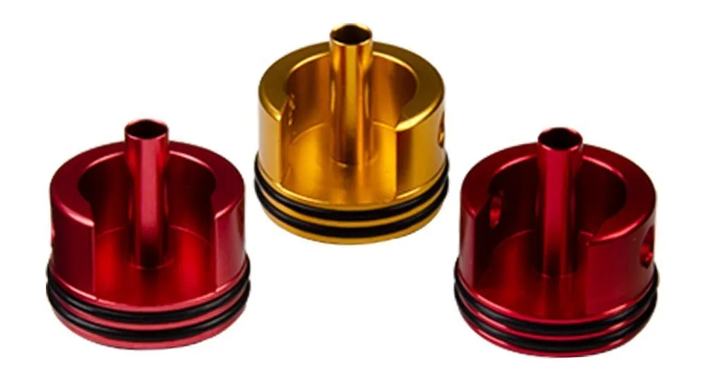 Tactifans SHS Alumium CNC головка цилиндра двойное уплотнительное кольцо для M4 страйкбол AEG Пейнтбол Стрельба Охота армейская цель аксессуары