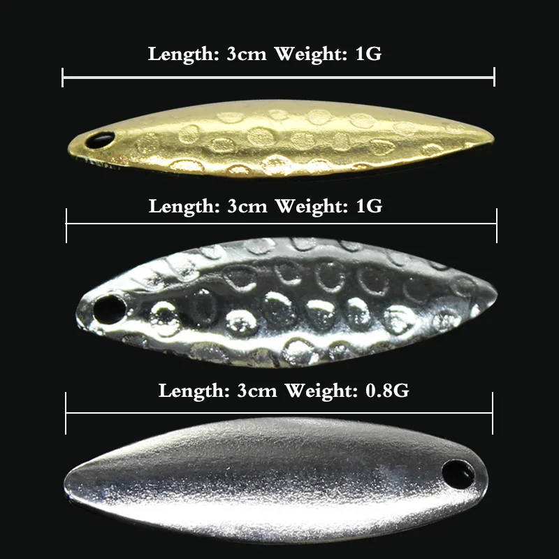 Приманка металлическая для ловли рыбы нахлыстом 10 шт. | Спорт и развлечения