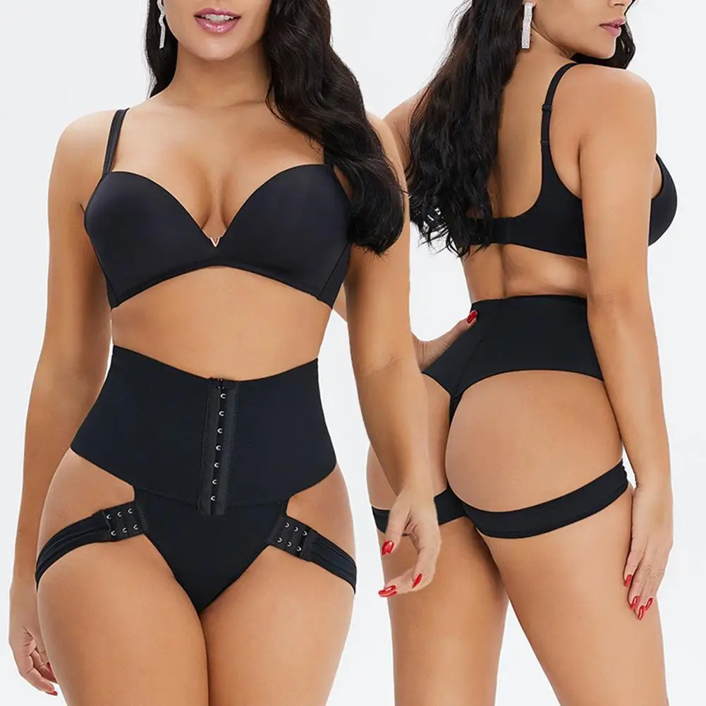 

Women's Hip-lifting Shorts Abdomen High-waist Adjustment Breasted Puller Crotch Mini Shorts Slim-fitting Hip-lifting Shorts