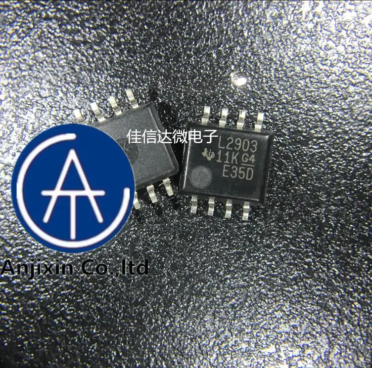 

10 шт., 100% оригинальные новые модели LM2903PSRG4 LM2903PSR SOP-8 LM2903, линейный компаратор