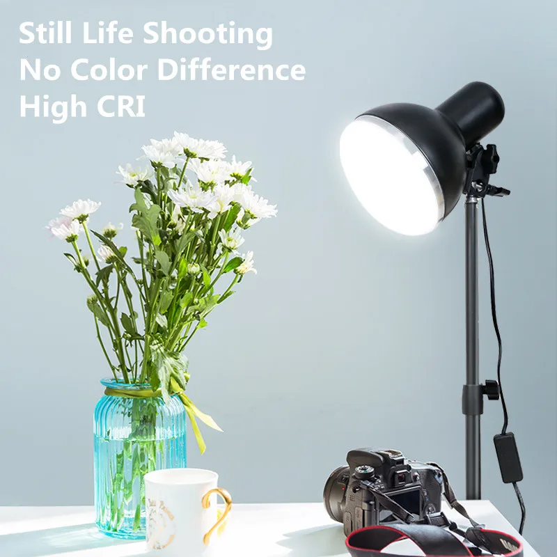 

Photography 155W E27 LED Lamp holders Lighting Kits With Tripod Remote Control For Twitch Live streaming Photo Video Fill Lamp