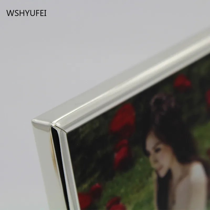 Металлическая рамка для фотографий в Европейском стиле простой современный