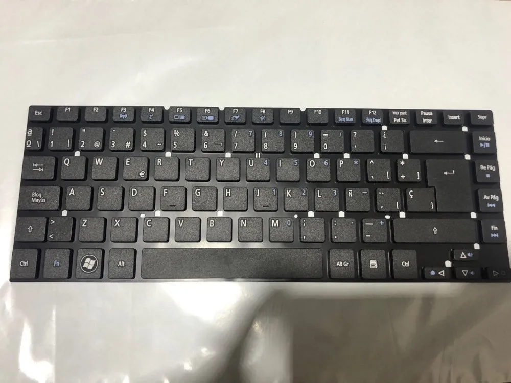 Клавиатура с испанской раскладкой для ноутбука Acer Aspire 3830 3830G 3830T 3830TG 4830 4830G 4830T 4830TG