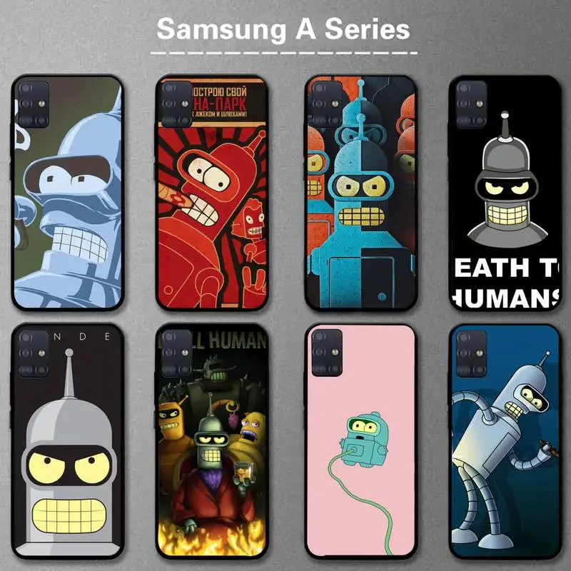 

Cute F-Futuramas for kid Phone Case For Samsung A20s A30S A31 A40 A50S A51 A70 A71 A80 5G A32 A02 Fundas Coque