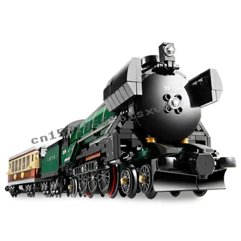 В наличии в коробке 21005 1085 шт серии Technic изумрудная ночь модель поезда