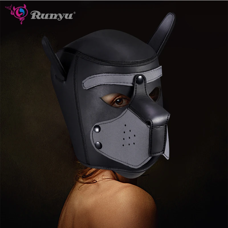 Игрушки для взрослых Runyu секс-игрушки пар SM бондаж мягкая Сексуальная маска на