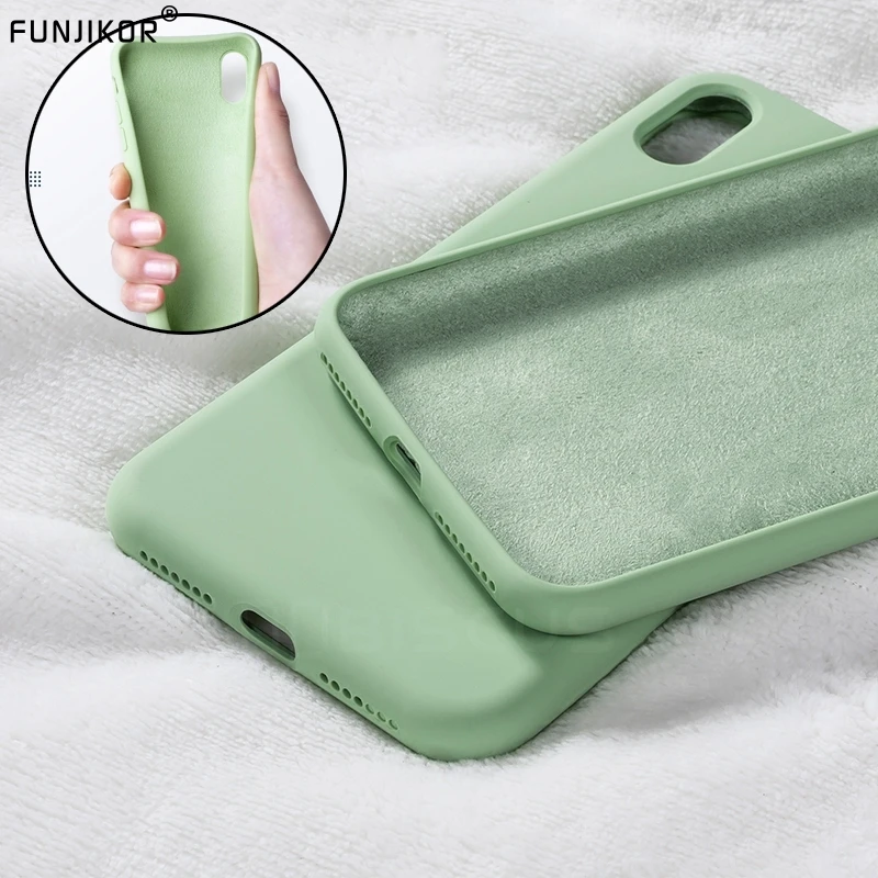 Цветной жидкий силиконовый чехол для Huawei P Smart Plus 2019 Z Pro S Y5P Y6P Y8P Y7 Y6 Y5 Y9s Y6s Y9 Prime P40 P10