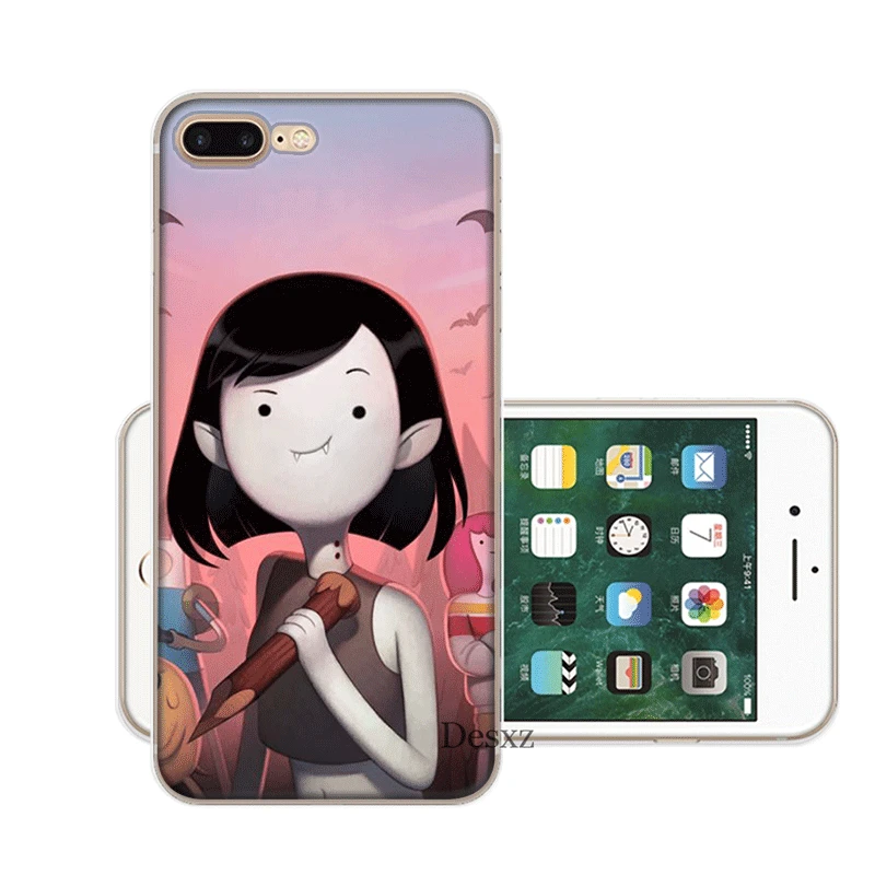 H8 Чехол для iPhone 6 для мобильного телефона 6S 7 8 Plus iPhone 11 Pro XR X XS Max SE 5s 5 Чехол Marceline Adventure Time Эстетическая оболочка - Цвет: H8