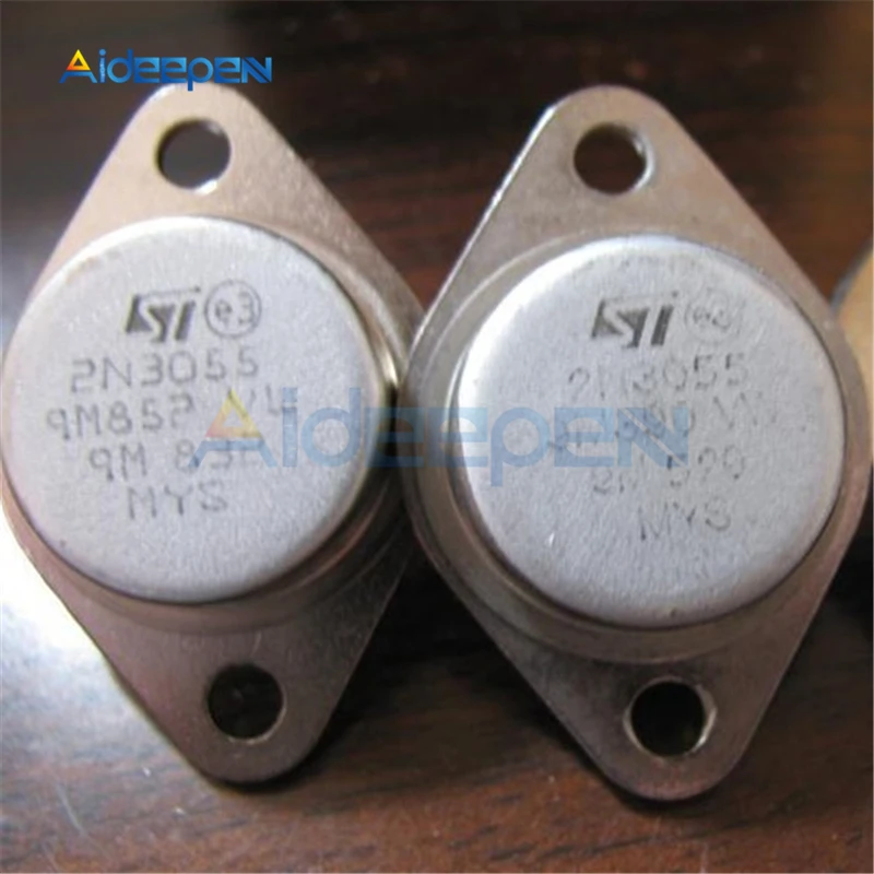 1 шт. 2N3055 TO-3 15A 60V NPN AF аудиоусилитель мощность новая Оригинальная микросхема