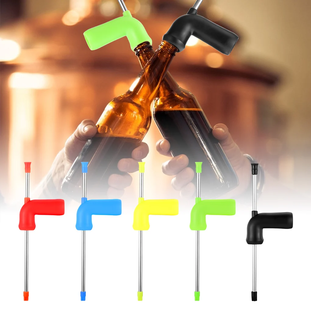 1PC Beer Snorkel Straw Bong Funnel Slammer Double Drinking Bar Tools Festivals Party Dispenser Y1F5 | Дом и сад