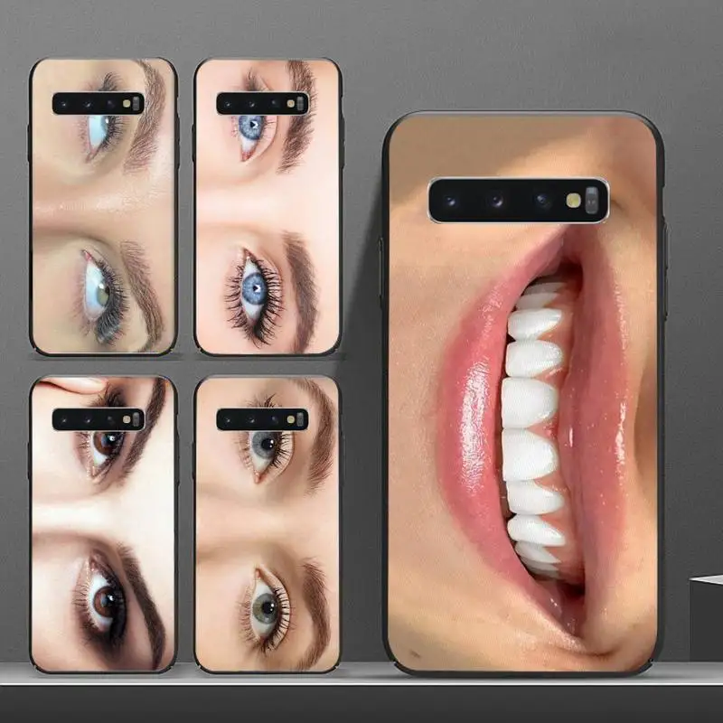 

Sydney Carlson Eyes Phone Case For Samsung galaxy S 8 9 10 20 21 30 A 30 50 51 70 note 10 plus Ultra 5g