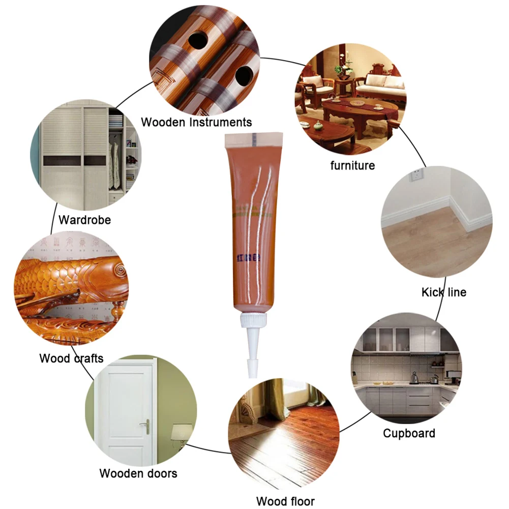 

Wood Furniture Touching Up Kit Marker Cream Wax Scratch Filler Remover Repair SLC88