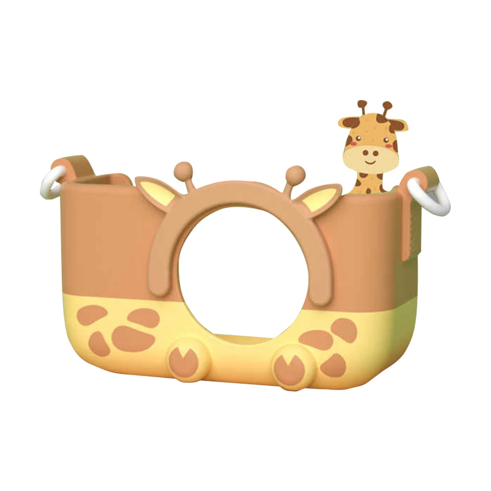 Дети Путешествия видео большой экран Портативный селфи с силиконовым чехлом