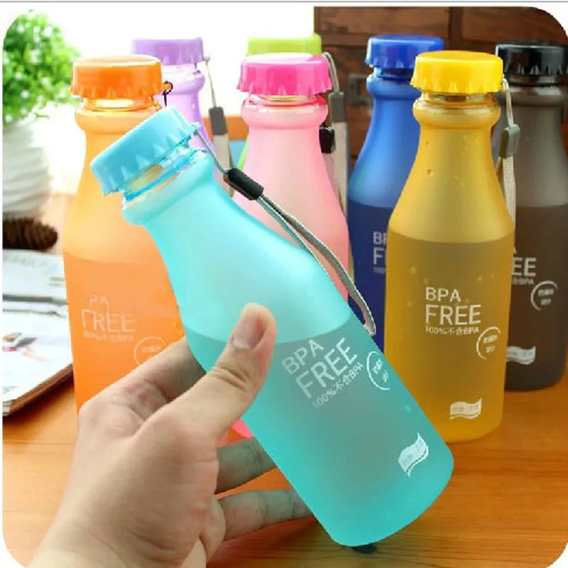 1 шт. небьющиеся пластиковые бутылки для воды занятий спортом на открытом воздухе