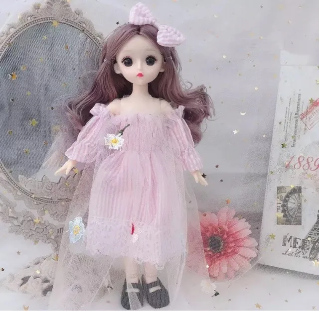 

New BJD Doll Clothes 30cm Doll Accessories 1/6 Fashion Suit Dress Dolls Toy for Girl 12 Inches Dress Up DIY Children Toys
