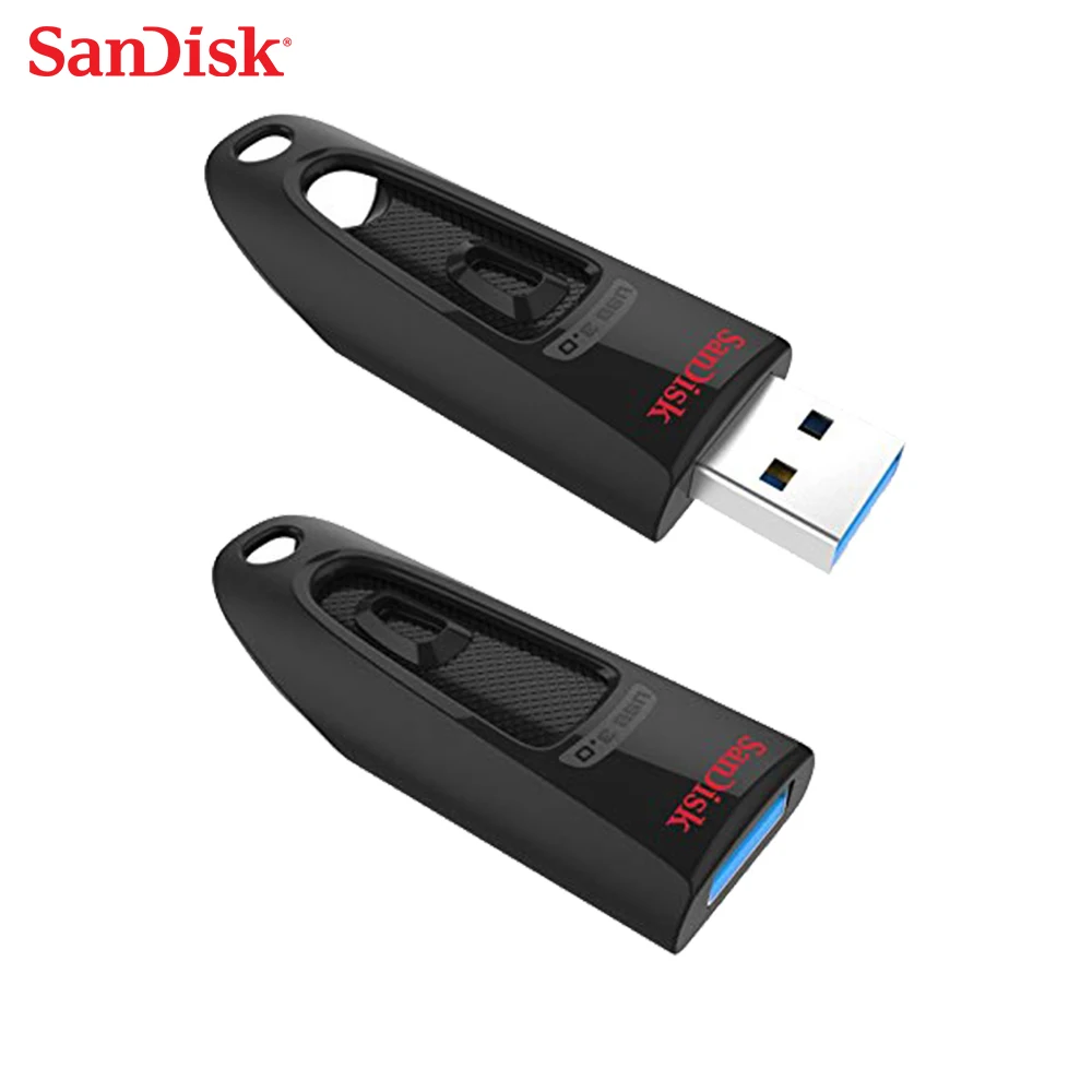 Двойной Флеш накопитель SanDisk Ultra флеш USB 3 0 16 Гб оперативной памяти 32 встроенной 64