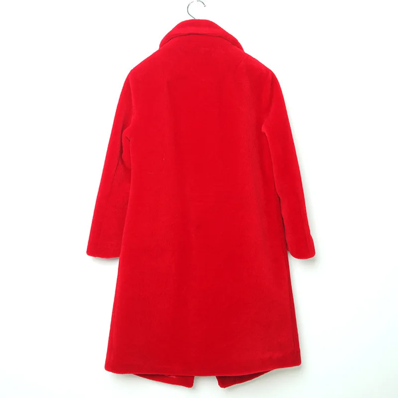 Женская шерстяная куртка с карманами винтажная уличная из 100%-ной шерсти в