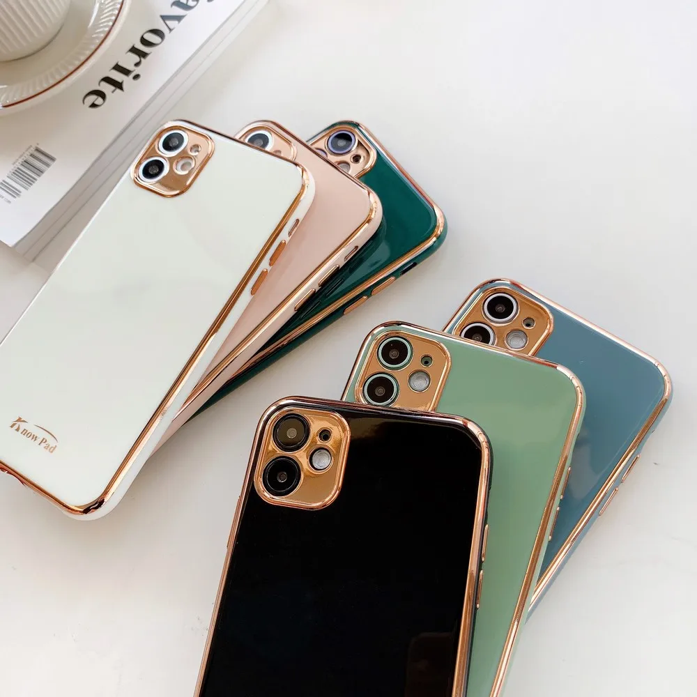 Высокое качество 6D6 цвет для iPhone SE2020 11 Pro X XS Max XR 7 8 Plus сплошной анти осенний