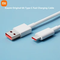 original xiaomi 6a turbo fast charging cable type c line for mi11 10 10t pro 5g m3 x3 nfc redmi note 10 k40 pro type c cable