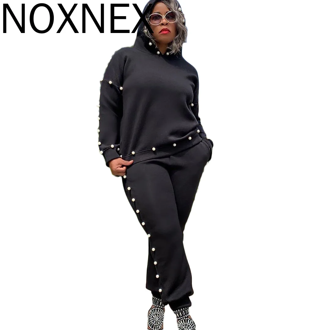 

Спортивный костюм NOXNEX в стиле оверсайз, толстовка, свитшот, спортивные штаны, джоггеры, спортивные брюки, костюмы, женская одежда, спортивны...