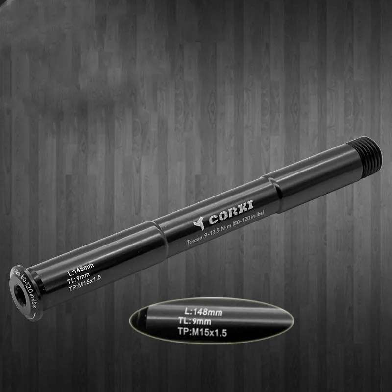Горный велосипед RockShox 100*15 передняя вилка быстродействующий рычаг светильник