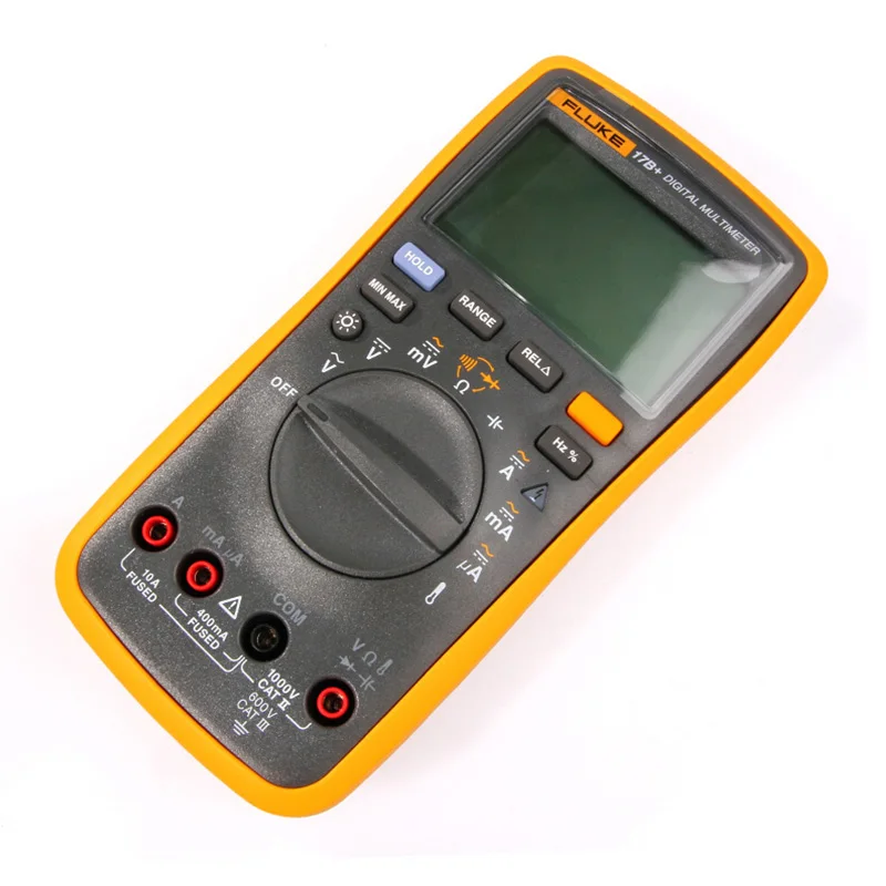 Оригинальный Цифровой мультиметр FLUKE 17B + переменный/постоянный ток измеритель