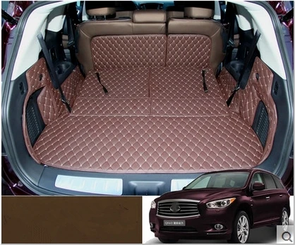 Высокое качество! Полный набор автомобильных ковриков для багажника Infiniti Qx60 7