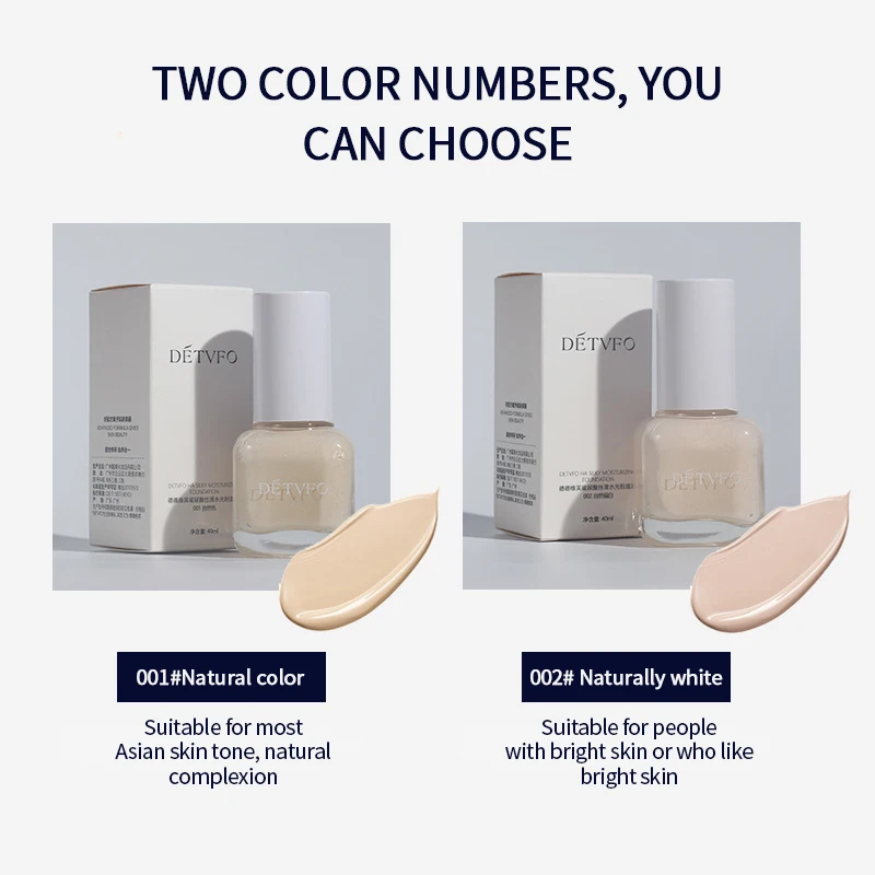 

Foundation Soft Matte Long Wear Oil Control Concealer Liquid Foundation Cream Oil Control Foundation Cream TSLM1