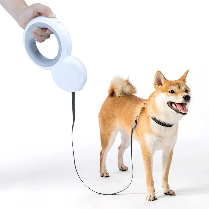 

New Pet Traction Rope Led with Night Light Dog Automatic Telescopic Supplies Walking Harness Stuff Accessories Fashion