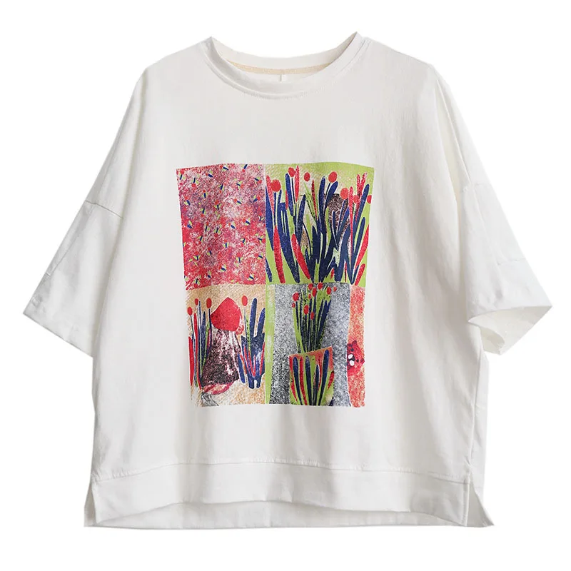 

Max LuLu Korean Style Summer 2021 Women Printed Loose Yellow Tee Ladies O-Neck Short Sleeve T-shirt Female Casual Oversized Tops