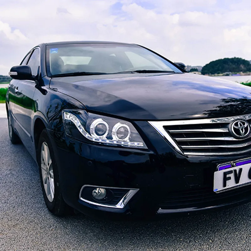 Автомобильные передние лампы для Toyota фара Camry 2009 2010 2011 головная лампа Angel Eye