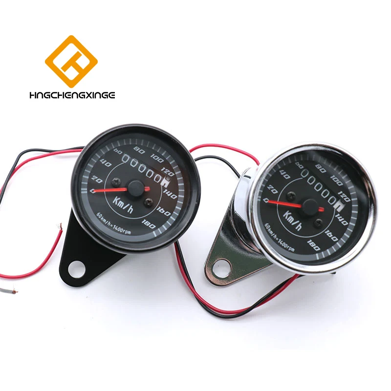 Универсальный двухцветный светодиодный светильник одометр Спидометр км/ч для