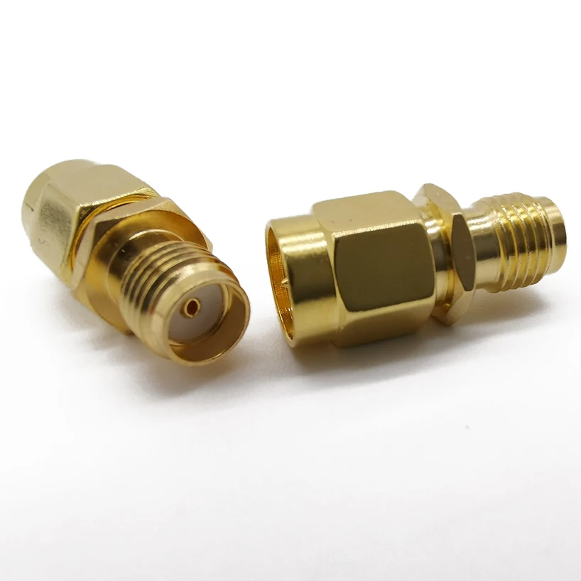 Коаксиальный коаксиальный переходник RF 1/2/5 шт. разъем SMA штекер-гнездо RP SMA-штекер