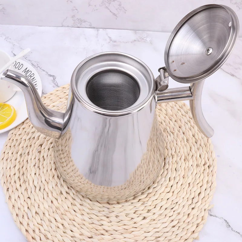 Кофейник из нержавеющей стали Couss Pot с ситечком чайный горшок цветочный