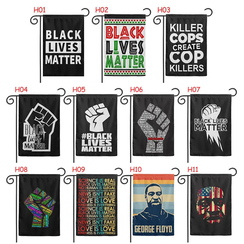Черный LIVES MATTER I Can't BREATHE Flag ручной флаг наружный знак мира Знак справедливости