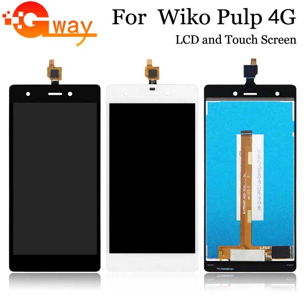 ЖК дисплей с дигитайзером сенсорного экрана в сборе для Wiko Pulp 4G аксессуары