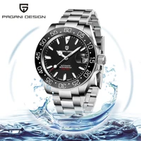 new pagani design business mens automatic clock sapphire stainless steel waterproof watch nh35a mens mechanical wrist watchs