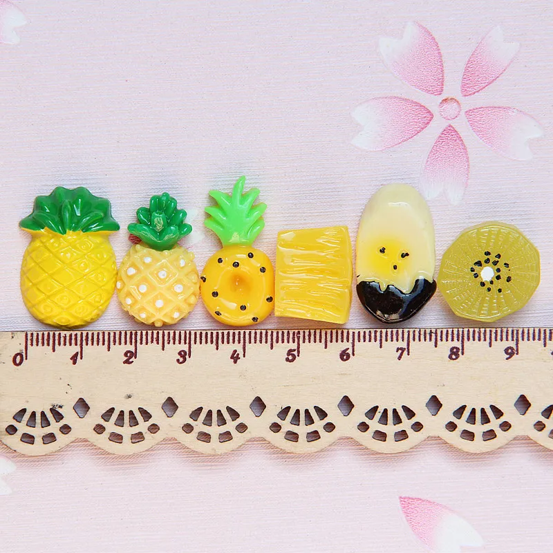 Кавайные кабошоны из смолы украшения скрапбукинг 10 шт. аксессуары для плоские