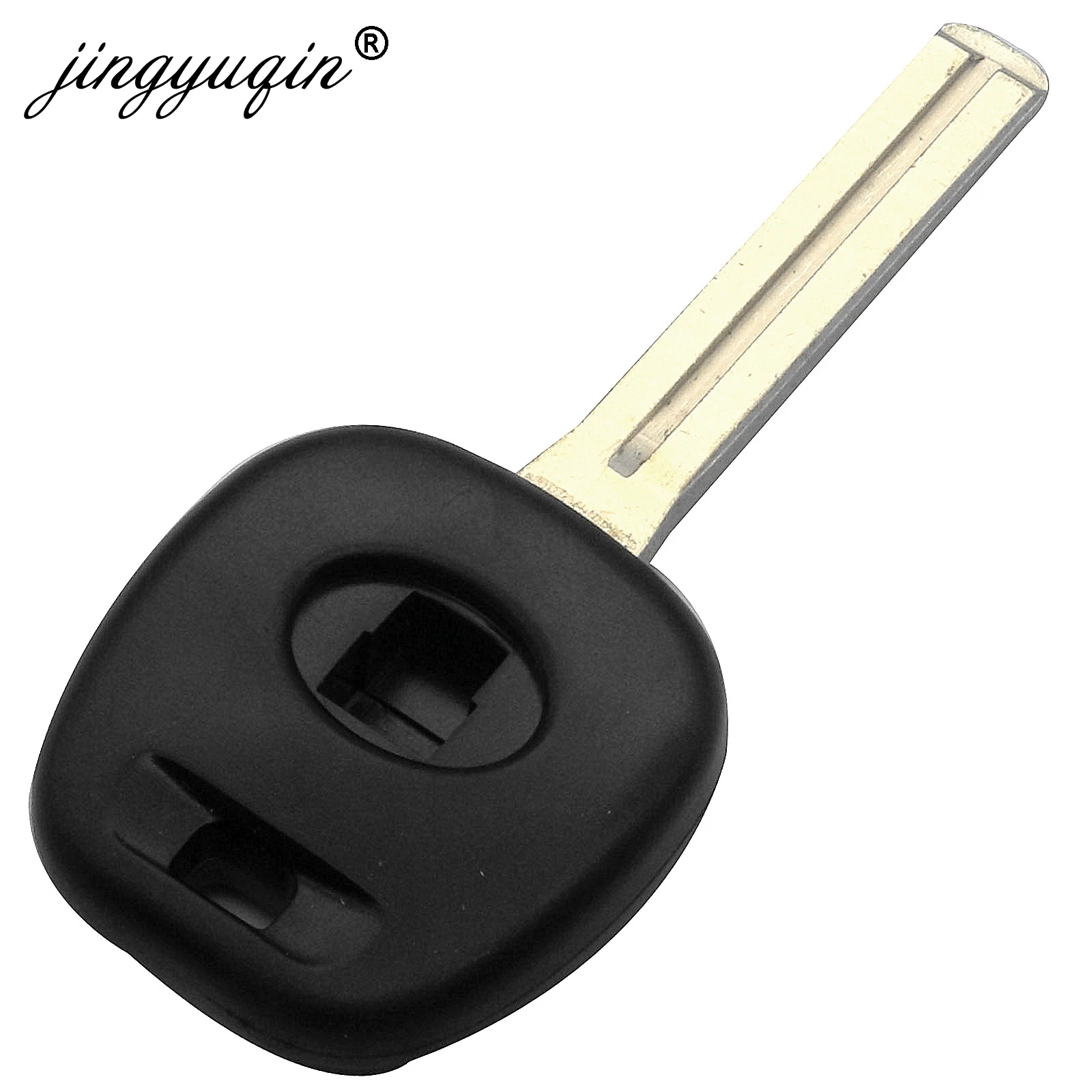 Jingyuqin 30 шт. пустой ключ транспондера оболочка для Toyota RAV4 PRADO COROLLA Camry Reiz Highlander Yaris