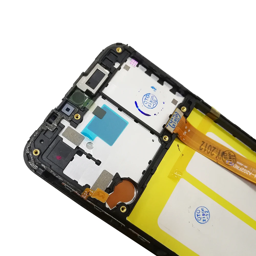 Pantalla LCD IPS de 5,8 pulgadas para Samsung Galaxy A20E A202 SM-A202F, digitalizador de Panel t&aacute;ctil con montaje de marco de repuesto-4