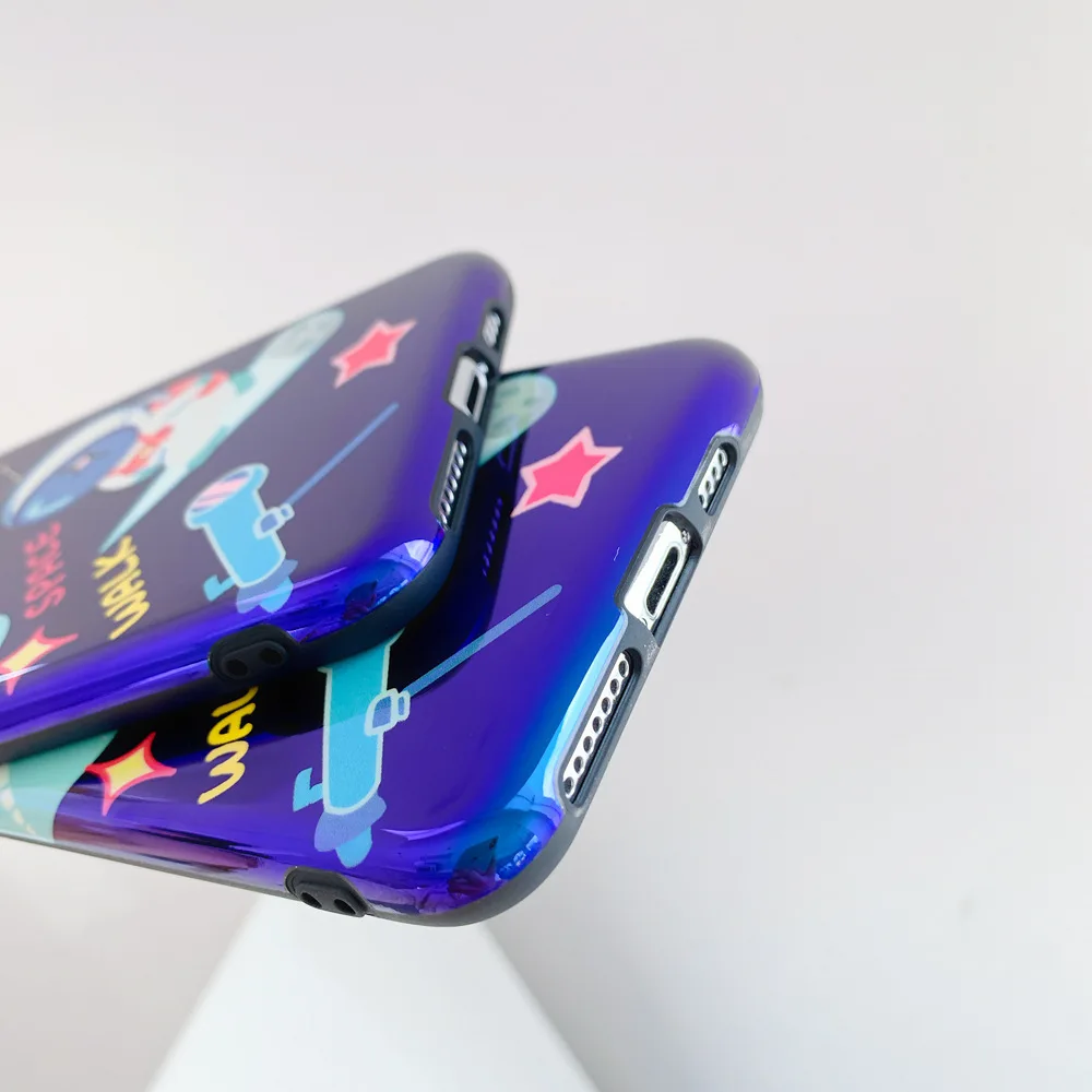 Чехол космонавта для Huawei P40 Mate 20 30 P20 P30 Pro Honor 10 Lite V10 V20 V30 мягкая глянцевая Лазерная