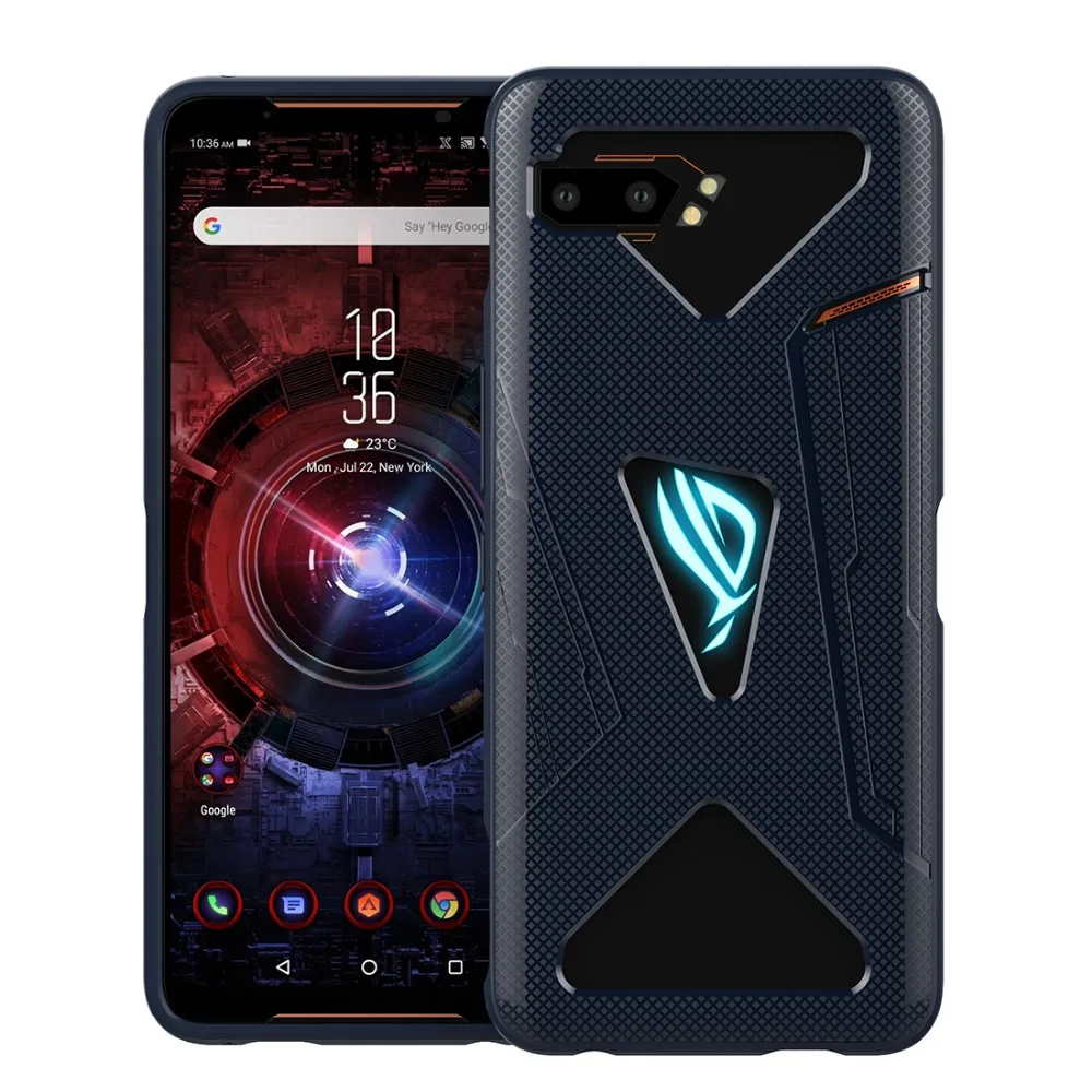 Для Asus ROG Phone II чехол матовый Мягкий силиконовый чехол для телефона Asus ROG Phone 2 Phone2 чехол