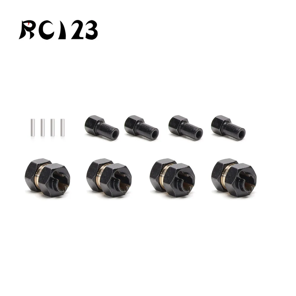 

1/24 Modified Extended Wheel Hex Hub 9.5mm Metal Wheel Lock Nuts RC for Adults Crawler Axial SCX24 90081 C10
