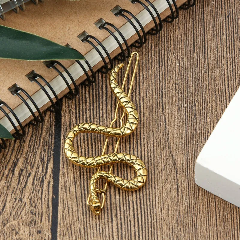 1 шт. заколки для волос в виде змеи |