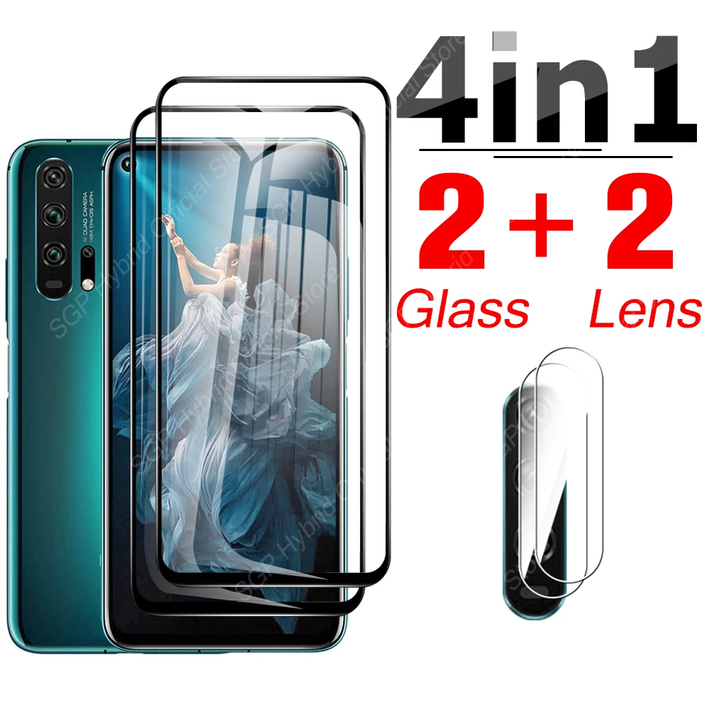 

Защитное стекло 4 в 1 для Huawei Honor 20 Pro 20e 20S Honor20 Lite Xonor 20pro