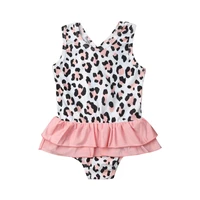 toddler baby kids girls leopard one piece swimsuit girl tankini swimwear swimsuits bikini bathing suit