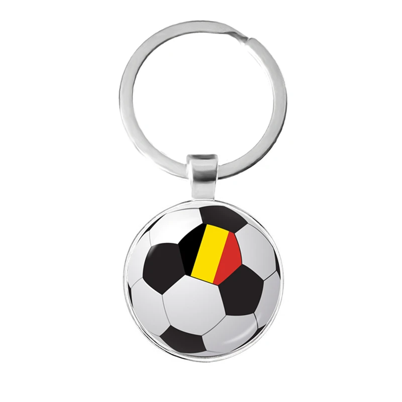 Брелок с эмблемой немецкой футбольной команды немецкий флаг y и футбольный